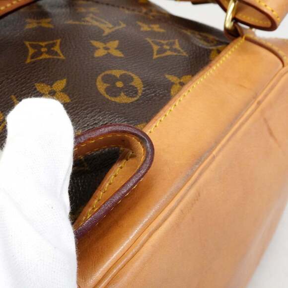 LOUIS VUITTON Authentic Brown Monogram Backpack - Picture 9 of 11